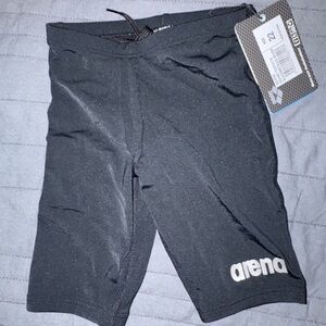 Arena Black Youth Athletic Swim Jammers. Size 22. NWT.